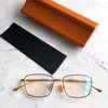 Lunettes de soleil Frames Brande japonaise Optical Titanium Square Ultra-Light Gafas Habod￩es Handshesses Myopie Glasse de prescription Men de Oculos