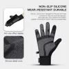 Skidhandskar Vintermän Kvinnor Cykelhandskar Full Finger Thermal Warm Handschoenen Touch Waterproof Windproof Non Slip Ski Snow Sport Gloves L221017