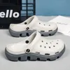 Pantofole classiche da uomo Sandali Pantofole da spiaggia Pantofole perforate antiscivolo comode casual per interni ed esterni