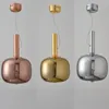 Pendant Lamps Postmodern Bedroom Bedside Designer Luxury Glass Lamp Nordic Creative Living Room Color Ball Light LED