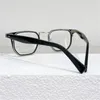 Optik Gözlük Erkekler Kadınlar Için Retro 7285 Stil Anti-Mavi Kare Tam Çerçeve Gözlük Işık Lens Kutusu Ile