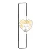 Crystals Gravel Pendant Party Favor Bokm￤rke Elastic Rope Heart Shaped Life Tree Bookmark Gifts GCB16506