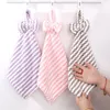 Coral Velvet Towels Kitchen Toilet Soft Absorbent Hangable Tie Hand Cleaning Cloth Bowknot Hanging Towel RRA30