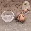 Acorn Shape Tea Infusers Spice Diffuser Silicone Bag Siler Infuser Kök Tillbehör Gadgets RRA17