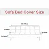 Chair Covers 24 Colors Armless Sofa Bed Cover Universal Size Elastic Couch Washable Removable Slipcovers For Living Room Funda