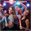 Party Decoration Party Decoration Led Glow Sticks 15 Color Flashing Light Mticolor 2 Modes Bright For Festivals Rave Birthday Concert Dhwq2