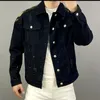 Mensjackor S081031 Fashion Coats 2022 Runway Luxury European Design Party Style Clothing