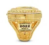2022 Curry Basketball Warriors Team Championship Ring With Wore Display Box Souvenir Men Fan Gift SMEEE samry