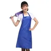 Vattentät gummi Vinyl Apron Lab Work Butcher Dog Grooming Cleaning Fish Industrial Chemical Resistant Plastic Work SMOCK 220507