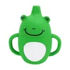 6oz Cartoon Silicone Kids Tumbler Unbreakable Baby Sippy Cup BPA Gratis 200 ml S￶ta barn Vatten Drickande l￤rande koppar med handtag 8 stilar