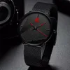 HBP -klockor f￶r herrkvartsklocka Designer Sports armbandsur Black Dial Montres de Luxe