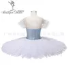 Blue gray fairy professional tutu costume YAGP competiton classical performance ballet stage costume dress LT0021