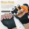 Rehabilitering Robothandskar Stroke Hemiplegia Training Equipment Hand Home Pneumatic Function Mechanical Finger Board till3415525