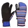 Skihandschuhe Boodun Frauen Winter Wasserdichte Snowboard Handschuh Erwachsene Winddicht ing Sport Rutschfeste Schnee Baumwolle Warme Fäustlinge L221017