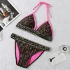 Women's Plus Size Swimwear Fashion Bikini Lingerie Swimwear Designer Ladies High Quality Summer Swimwear Nylon Material Back