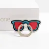 Accessori per telefoni cellulari Supporti per anelli creativi Supporti per anelli per dita in acrilico Staffa per fibbia simpatico rossetto arcobaleno gelato per iPhone 7 Plus Samsung