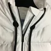 Vintervärmning Parkas Fashion Hooded Zipper Jackets 2 Färger Personlighet Designer Down Coat Windproof Outerwear