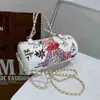 Abendtasche Bär Graffiti Dame Kette Handy Schulter s Einfache kleine quadratische Damen Luxus Designer Handtaschen für Frauen Y220802