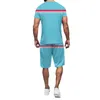 Tracksuits voor herenjaren Pak voor heren 2 stuks Athletic Sports Sets T -shirt en shorts set mesh tracksuit outfits heren vintage pakken