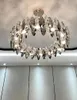 Lampadari Lampadari moderni a sospensione a led in cristallo Lampadari di lusso con diamanti Lampada a sospensione Apparecchio di illuminazione in acciaio inossidabile a specchio