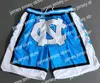 Basket shorts ncaa michigan wolverines basket kort flygning bara college don north carolina tar klackar svart mamba lägre merion gymnasiet fickbyxor