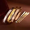 A Classic designer Bangles gold bangles costume jewelry large wrist with charms men wedding trendy customized Luxury Brand diamond bracelets halloween gift
