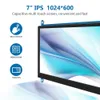 Supporti per Tablet PC Monitor touchscreen Raspberry Pi Schermo HDMI da 7 pollici Display 1024x600 Compatibile con AIDA Ras 4 3B 2B BB Black Banana W221019