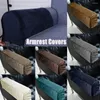 Chair Covers Pair Of Armrest Stretch Set Sofa Arm Protectors Armchair Solid Couch Cover Removable Wholease