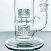 Hot Sell The Mobius Matrix Smoke Hookah Glass Bong Rökning Rör Vattenrör Bongs med 2 percs 12 tum höga bara GB-186-1