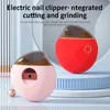 Tagliaunghie automatico elettrico Trimmer Manicure per adulti Bambini Tagliaunghie Pedicure Forbici per dita dei piedi Unghie Contenitore per detriti