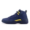 Laarzen Basketbalschoenen 12 12s Jumpman mannen vrouwen Dark Concord Flu Game University Jumpman Goud Zwart rood Taxi Indigo Playoff Royal Easter OVO