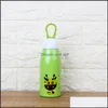 Mugs Children Cartoon Rabbit Elephant Stainless Steel Cup Creative Hand Held Vacuum Tumbler Delicate Student Water Bottle 12Xy Ww Dr Dhklp