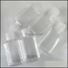 Other Home Garden Practical Cosmetics Refill Bottle Transparent Plastic Empty Per Bottles 60Ml Hand Sanitizer Storage Containers J Dhwiv