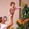 Decorazioni natalizie proiettore topper allegro per ornamenti per natalizi navigati 2022 anni felice