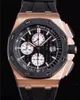 APF Top Mens Watch 3126 Механические движения часы Sapphire Anti-Scarch