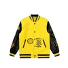 Giacche da uomo Giacca varsity per lettere animali da asciugamano da asciugamano uncinetto Baseball Giacca da baseball floreale Coppia Donne Ricopertura Outwear Luis 64mi#