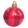 Рождественское украшение надувное надувное мяч 60 см рождественский декор дерево орнамент