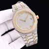 915i armbandsur Diamond Mens Watch Automatic Mechanical Watch 41mm Men Classic Wristwatch Life Waterproof Sapphire Stainls Steel Wristwatch Montre de Luxemiz70o