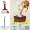 Bakeware Tools Creative Food Grade Plastic Cake Stand Support Struktur Choklad DIY Dekoration Praktisk bakform Fon A9I22