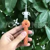 Smoking Glass NC Kit with Titanium Tips Nectar Collector Kits Straw Oil Rigs Silicone Smoking water pipe dab rig