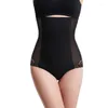 Femmes Shapers Femmes Binders Taille Formateur BuLifter Sous-Vêtements Amincissants Body Shaper Ventre Dentelle String Hanche Culotte Couleur Unie Plus La Taille