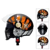 Moto Casques Accessoires Casque Intégral Moto Capacete Casco De Moto Rétro Motocross Racing Hors Route Casque