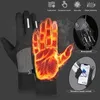 Gants de Ski Hiver Gant de Motard Imperméable Hommes Cyclisme Femmes Polaire Thermique Motocycliste Écran Tactile L221017