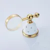 Soap Dishes Gold Finish Brass Basket Wall Mounted Dish Bathroom Accessories Furniture Toilet Holder 5205