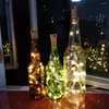 Strängar Copper Wire LED Fairy String Light 2M Garland Dekorativ för glashantverk Bottle Hem Juldekoratiowithout Wine Botn