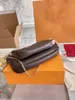 مصمم العلامة التجارية الشهير 3 في 1 حقيبة الكتف محفظة طباعة عتيقة وأكياس اليد للنساء