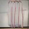 Klädlagringsgarderob 5 datorer klänning väska brudklänning långa klädsäckar skyddande fodral dammtät täckt bröllopsklänningar plagg damm 180 cm
