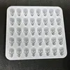 Halloween Baking Moulds Skull Candy Mold Silicone Skull Shape Gummy Chocolate Candies Jelly Mould