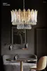 Lustres Feuille Postmoderne Lumière Lustre De Luxe Cuivre Atmosphère De Haute Qualité Chambre Salon Villa Simple Designer