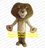 Madagascar Lion Alex Mascot Costume Adult Cartoon Character Outfit Suit Manners Ceremony May Ceremonys CX4030